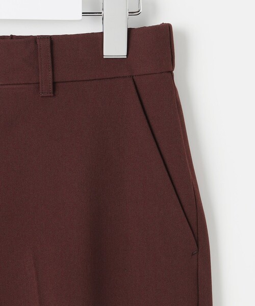 自由区(ジユウク)の「TRギャバ裏起毛ワイド パンツ(その他パンツ・レディース・黄土色系/オレンジ系/ワイン系/ブラック系・46/44/50/48)」の9枚目の写真