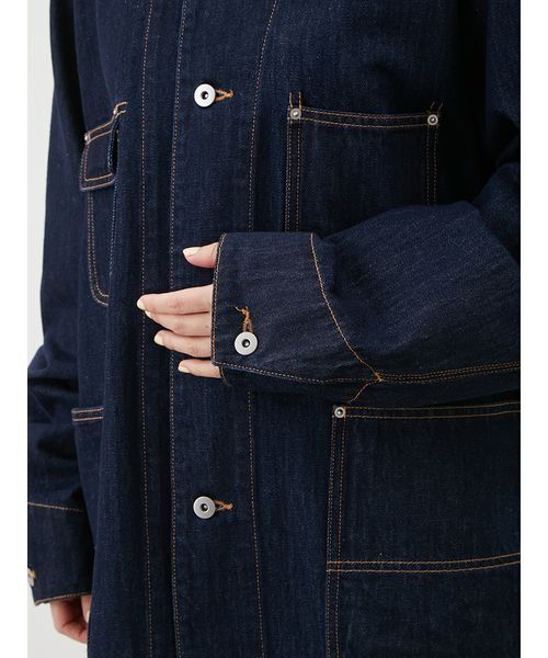 DENIME ドゥニーム濃紺ライナー付デニム カバーオール ジャケット　Mサイズ 楽天市場】デニム（ブランドドゥニーム）（コート・ジャケット｜メンズ