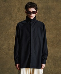 Suit Fabric High Neck Shirt / スーツファブリックハイネックシャツ