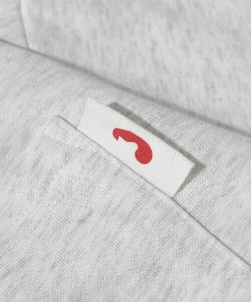 FREAK'S STORE（フリークスストア）の「SAUVENIR/サウベニア 別注 KANNAIGI × サウナ田ヒロユキ ロングスリーブ裏毛/館内着/セットアップ/ナップサック付き（ルームウェア/パジャマ・メンズ・サックスブルー/ブラック/ブラウン/ホワイト/イエロー/グレー・LARGE/MEDIUM/SMALL/#18）」の11枚目の写真