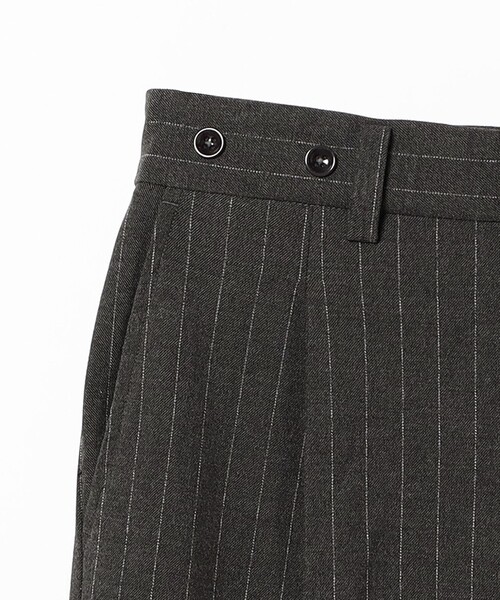 B:MING by BEAMS（ビーミングバイビームス）の「ambiance / STRIPE SUS PANTS（その他パンツ・レディース・グレー/ブラック・SMALL/MEDIUM）」の10枚目の写真