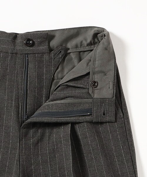 B:MING by BEAMS（ビーミングバイビームス）の「ambiance / STRIPE SUS PANTS（その他パンツ・レディース・グレー/ブラック・SMALL/MEDIUM）」の11枚目の写真
