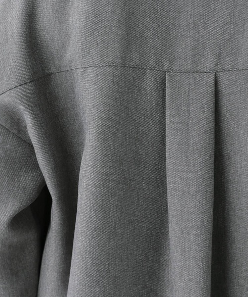 Elura（エルーラ）の「ツイードライクスキッパーシャツ/578314（シャツ/ブラウス・レディース・ブラウン/グレー・FREE）」の22枚目の写真