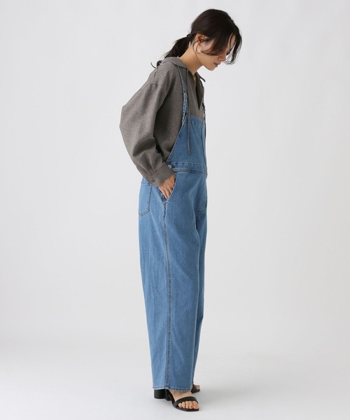 Elura（エルーラ）の「ツイードライクスキッパーシャツ/578314（シャツ/ブラウス・レディース・ブラウン/グレー・FREE）」の14枚目の写真