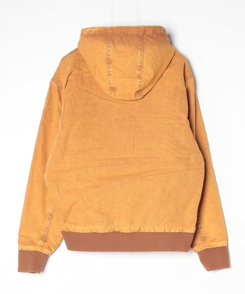 UNIVERSAL OVERALL（ユニバーサルオーバーオール）の「UNIVERSAL OVERALL / HOODIE JACKET / U2531425（ブルゾン・レディース・キャメル/ブラック・X-LARGE/LARGE）」の7枚目の写真