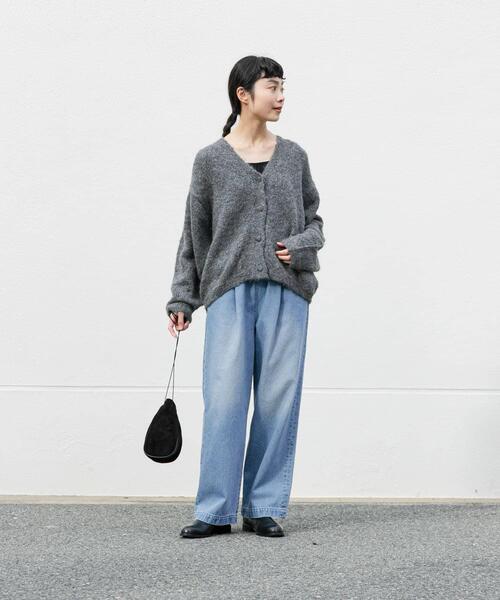 フェードデニムイージーパンツ（デニムパンツ）｜かぐれ（カグレ）の