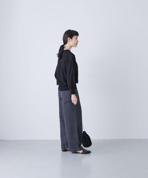フェードデニムイージーパンツ（デニムパンツ）｜かぐれ（カグレ）の