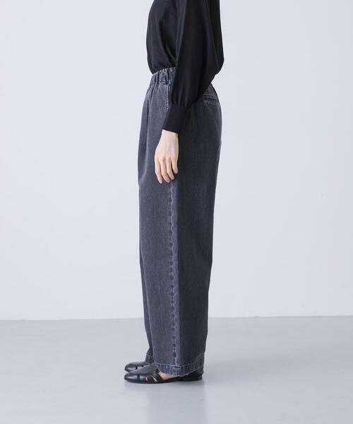 フェードデニムイージーパンツ（デニムパンツ）｜かぐれ（カグレ