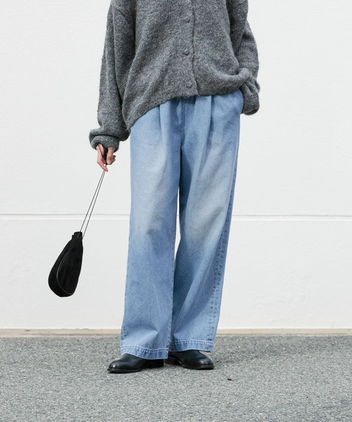 かぐれ フェードデニムイージーパンツ フェードデニムイージーパンツ（デニムパンツ）｜かぐれ（カグレ