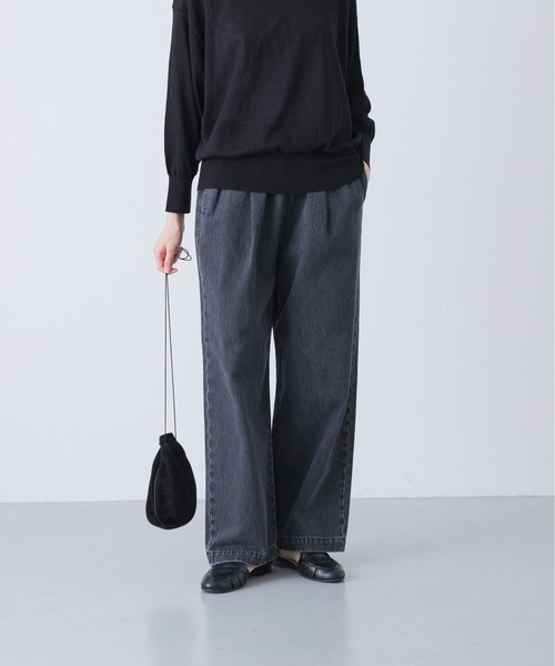 フェードデニムイージーパンツ（デニムパンツ）｜かぐれ（カグレ）の
