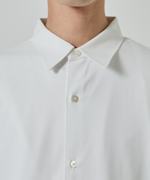 KANEMASA PHIL.(カネマサフィル)の「【KANEMASA PHIL./カネマサ】46G Modest Shirt(シャツ/ブラウス・メンズ・ブラック/ホワイト/ブラウン/パープル・MEDIUM/LARGE)」の7枚目の写真