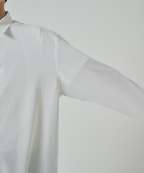 KANEMASA PHIL.(カネマサフィル)の「【KANEMASA PHIL./カネマサ】46G Modest Shirt(シャツ/ブラウス・メンズ・ブラック/ホワイト/ブラウン/パープル・MEDIUM/LARGE)」の8枚目の写真
