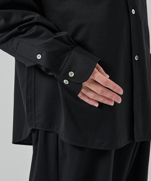KANEMASA PHIL.(カネマサフィル)の「【KANEMASA PHIL./カネマサ】46G Modest Shirt(シャツ/ブラウス・メンズ・ブラック/ホワイト/ブラウン/パープル・MEDIUM/LARGE)」の15枚目の写真