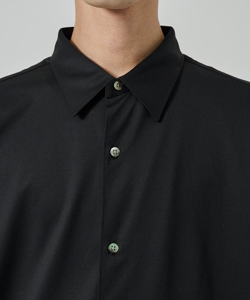 KANEMASA PHIL.(カネマサフィル)の「【KANEMASA PHIL./カネマサ】46G Modest Shirt(シャツ/ブラウス・メンズ・ブラック/ホワイト/ブラウン/パープル・MEDIUM/LARGE)」の16枚目の写真