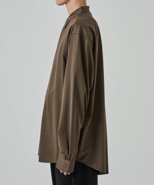 KANEMASA PHIL.(カネマサフィル)の「【KANEMASA PHIL./カネマサ】46G Modest Shirt(シャツ/ブラウス・メンズ・ブラック/ホワイト/ブラウン/パープル・MEDIUM/LARGE)」の19枚目の写真