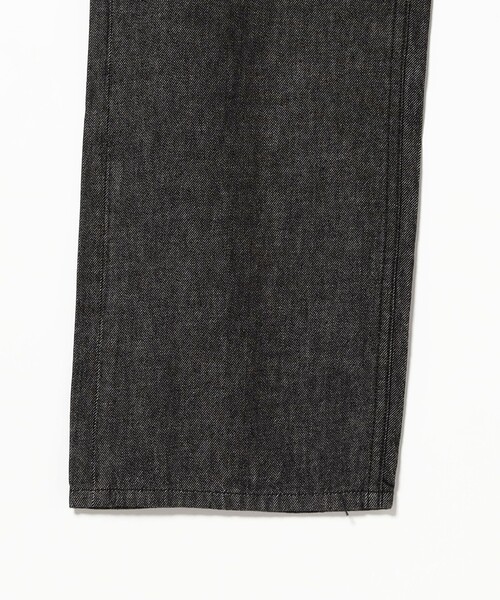 NECESSARY or UNNECESSARY（ネセサリーオアアンネセサリー）の「NECESSARY or UNNECESSARY / UNIFORM FIT BLACK DENIM デニムパンツ（デニムパンツ・メンズ・ブラック・30inch/32inch/34inch/36inch）」の5枚目の写真