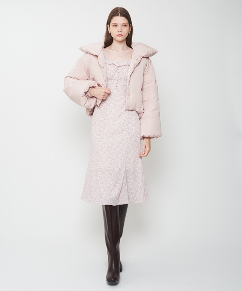 DEICY(デイシー)の「ヴィンテージローズフリルワンピース(ワンピース・レディース・レッド/ピンク・1/0)」の13枚目の写真