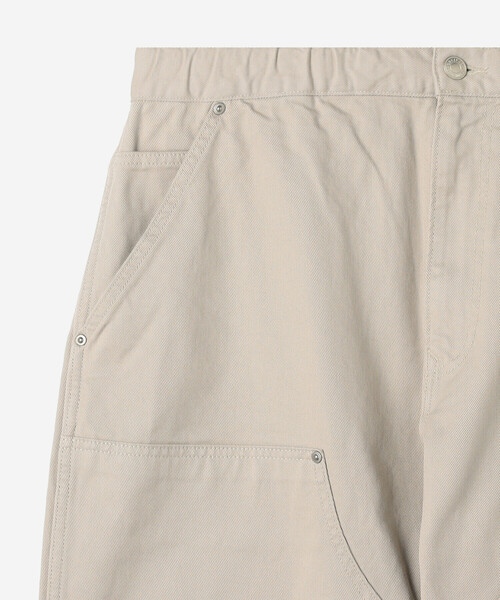 ORCIVAL（オーシバル）の「ORCIVAL | コットンカツラギ ダブルニーイージーパンツ MEN（その他パンツ・メンズ・ブラック/オフホワイト・5/4）」の7枚目の写真