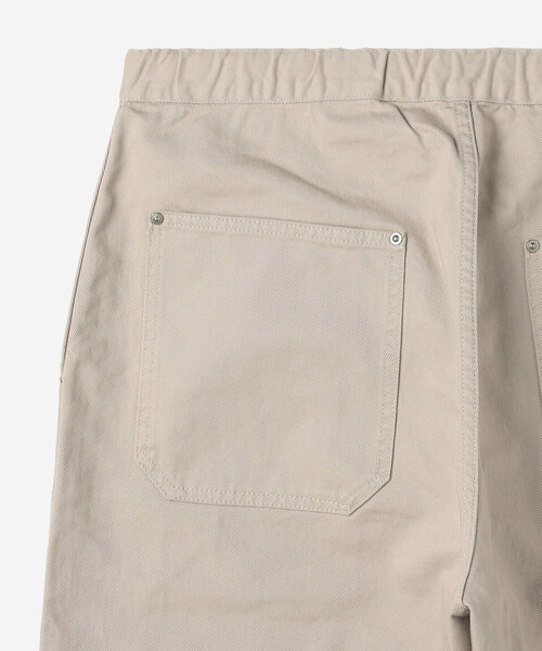 ORCIVAL（オーシバル）の「ORCIVAL | コットンカツラギ ダブルニーイージーパンツ MEN（その他パンツ・メンズ・ブラック/オフホワイト・5/4）」の9枚目の写真