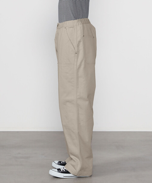 ORCIVAL | コットンカツラギ ダブルニーイージーパンツ MEN（その他