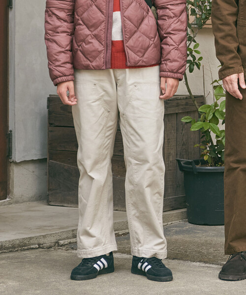 ORCIVAL（オーシバル）の「ORCIVAL | コットンカツラギ ダブルニーイージーパンツ MEN（その他パンツ・メンズ・ブラック/オフホワイト・5/4）」の19枚目の写真