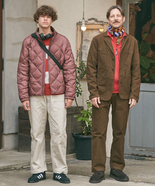 ORCIVAL | コットンカツラギ ダブルニーイージーパンツ MEN（その他