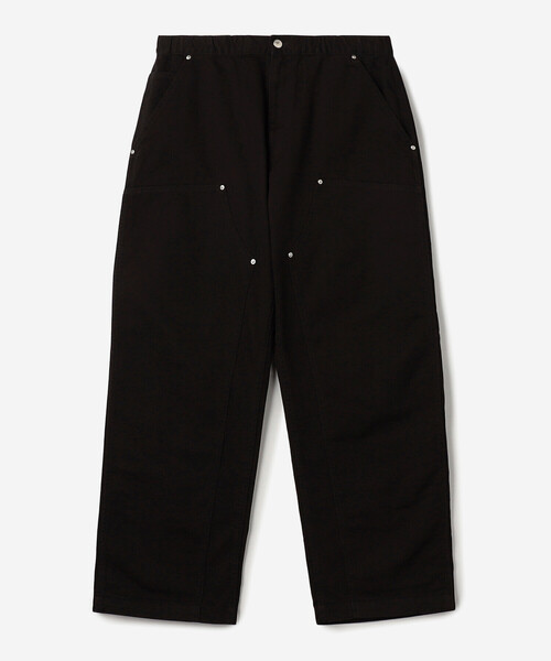 ORCIVAL（オーシバル）の「ORCIVAL | コットンカツラギ ダブルニーイージーパンツ MEN（その他パンツ・メンズ・ブラック/オフホワイト・5/4）」の4枚目の写真