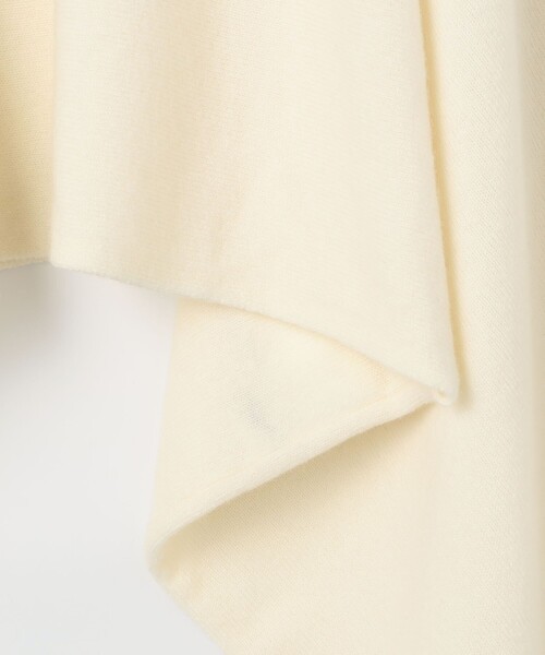 NOLLEY’S（ノーリーズ）の「12Gオルティアロングマフラー（ニット/セーター・レディース・ベビーピンク/オフホワイト/ライトグレー・38）」の14枚目の写真