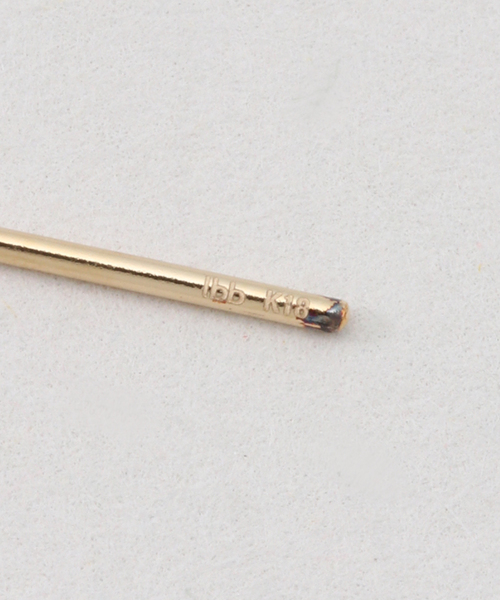 les bonbon(ルボンボン)の「【LES BONBON/ル ボンボン】K18 liquid pierce L(ピアス(片耳用)・レディース・ゴールド・FREE)」の5枚目の写真