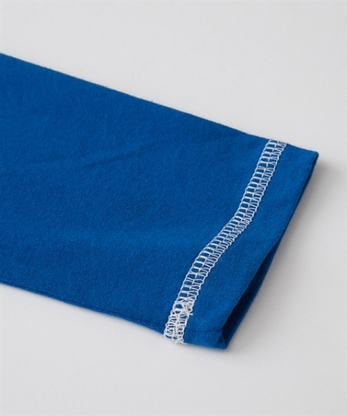 QUNTSTYLE（キュントスタイル）の「長袖プリントＴシャツ　<綿100%>（Tシャツ/カットソー・キッズ・ホワイト系1/ホワイト系2/ブラック/サックスブルー/ブルー/ラベンダー・140/150/160）」の14枚目の写真