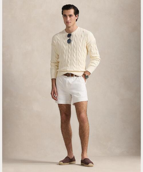 POLO RALPH LAUREN(ポロ ラルフ ローレン)の「ビッグ フィット ケーブルニット コットン セーター(ニット/セーター・メンズ・ナチュラル・XS/S/M/L)」の6枚目の写真