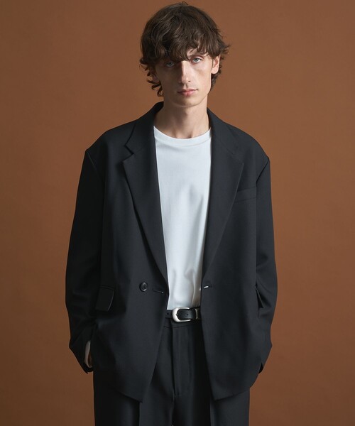 セットアップ対応〉GRツイル リラックスジャケット（セットアップ