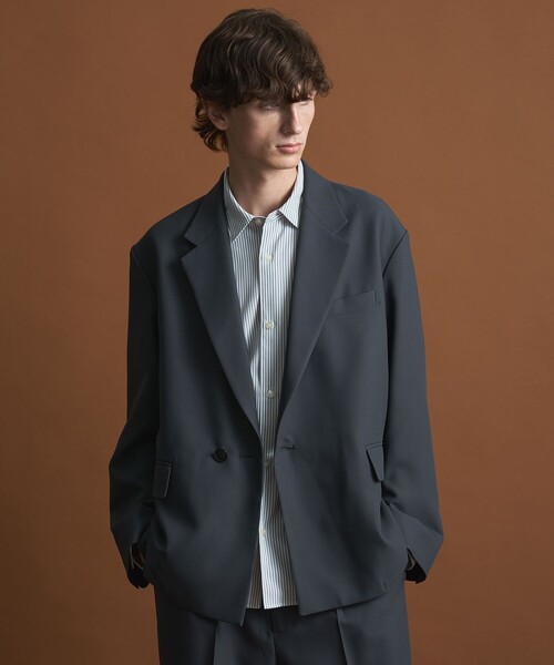 セットアップ対応〉GRツイル リラックスジャケット（セットアップ