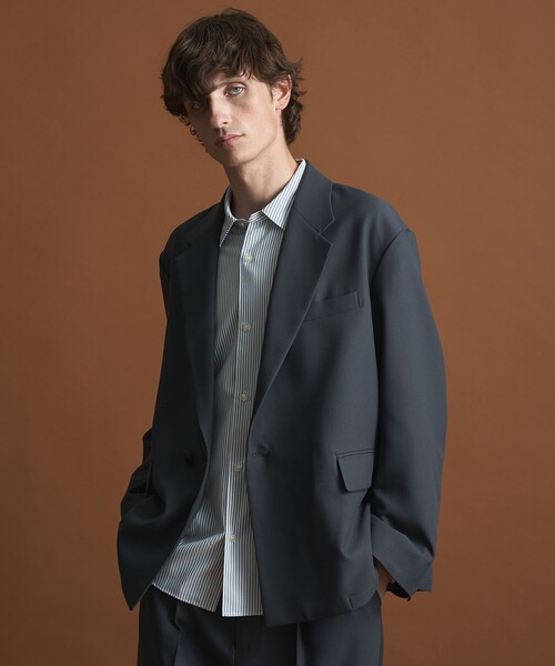 セットアップ対応〉GRツイル リラックスジャケット（セットアップ