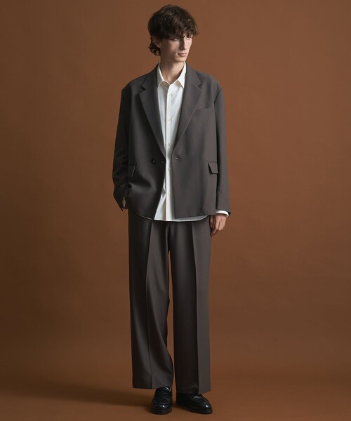 セットアップ対応〉GRツイル リラックスジャケット（セットアップ