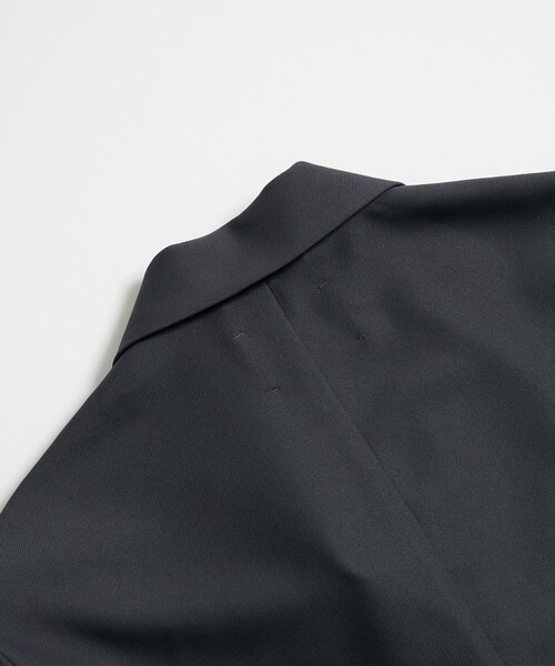 PUBLIC TOKYO（パブリックトウキョウ）の「〈セットアップ対応〉GRツイル リラックスジャケット（セットアップ・メンズ・ダークブラウン/グレー/ブラック・1/2）」の10枚目の写真