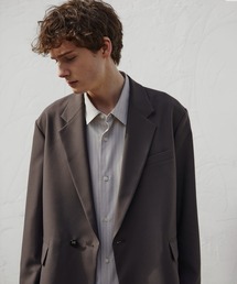 PUBLIC TOKYO（パブリックトウキョウ）の「〈セットアップ対応〉GRツイル リラックスジャケット　/体温調節機能/オフィスカジュアル/ビジネス/通勤/洗濯機洗い可/ウォッシャブル（セットアップ）」