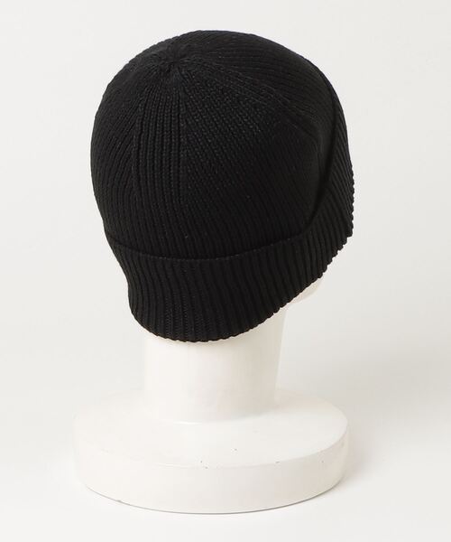 adidas(アディダス)の「メタルトレフォイル付き デイリー アイコン ビーニー / アディダスオリジナルス adidas Originals(ニットキャップ/ビーニー・メンズ・ブラック・X-LARGE/S/LARGE)」の5枚目の写真