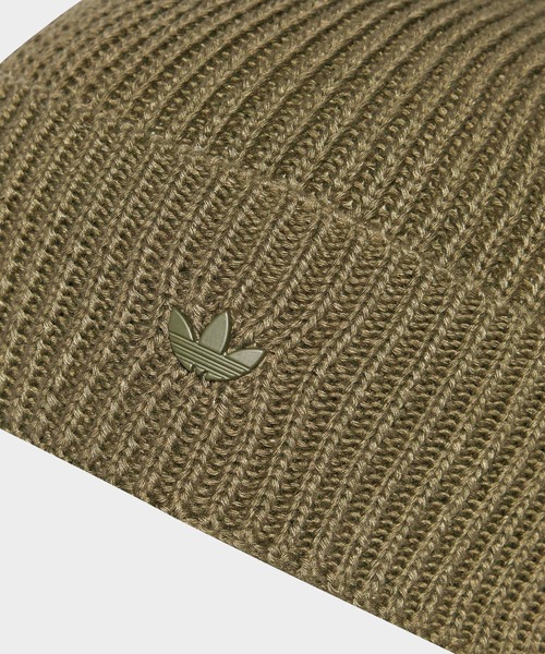 adidas(アディダス)の「メタルトレフォイル付き デイリー アイコン ビーニー / アディダスオリジナルス adidas Originals(ニットキャップ/ビーニー・メンズ・ブラック・X-LARGE/S/LARGE)」の7枚目の写真