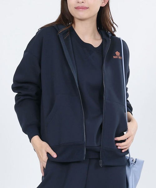 ロゴボンディング パーカ（パーカー）｜MARY QUANT（マリークワント