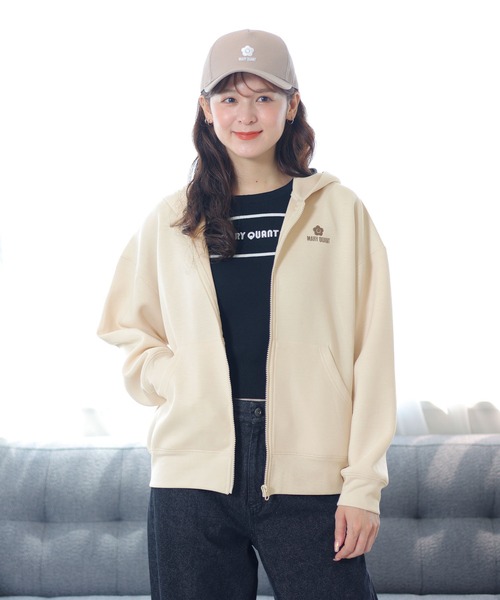 ロゴボンディング パーカ（パーカー）｜MARY QUANT（マリークワント