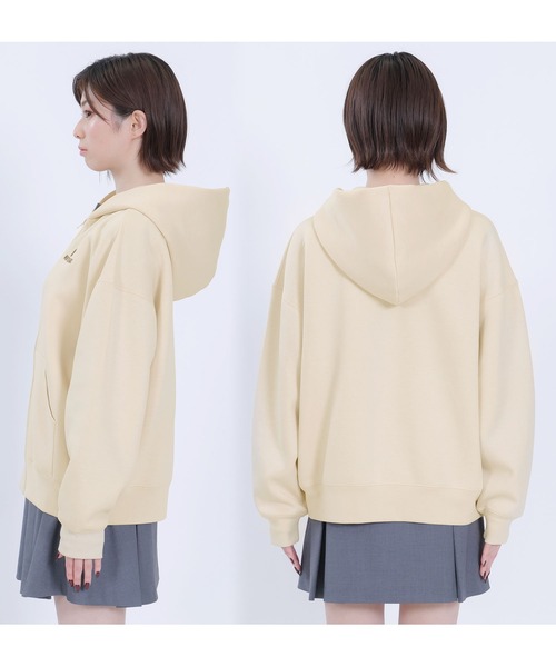 ロゴボンディング パーカ（パーカー）｜MARY QUANT（マリークワント