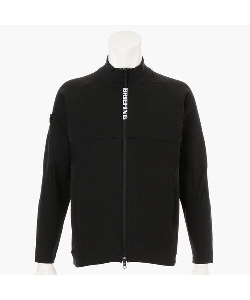 ブリーフィング　ウールボア　ブルゾン ブラック　Lサイズ BRIEFING（ブリーフィング）の「BRIEFING×WLG ボアZIPブルゾン