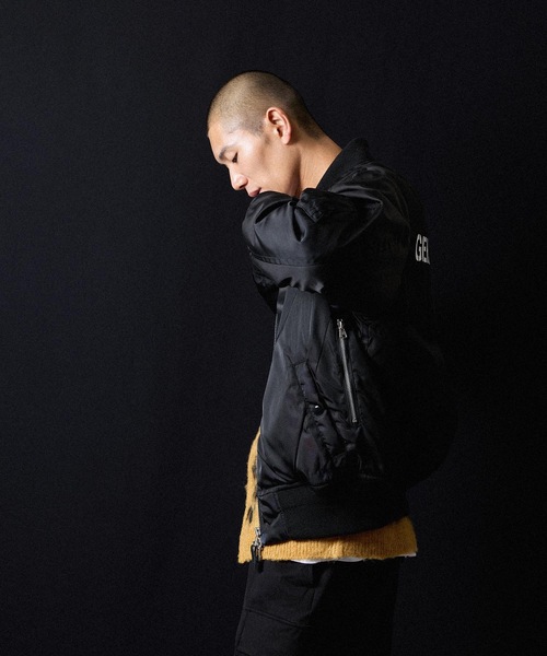 PRINTED MA-1 JACKET / プリント エムエーワン ジャケット（MA-1