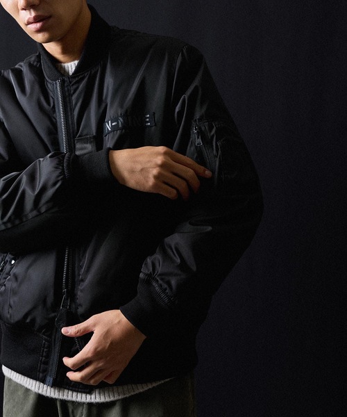 セール】PRINTED MA-1 JACKET / プリント エムエーワン ジャケット（MA