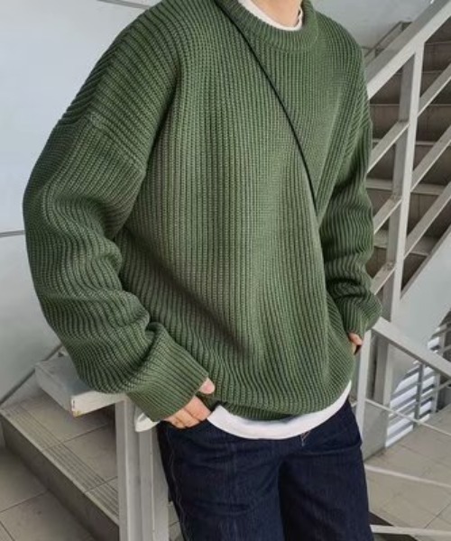 REBALANCE(リバランス)の「メンズセーター(ニット/セーター・メンズ・E/H/G/B/F/D/C/A・MEDIUM/X-LARGE/LARGE)」の9枚目の写真