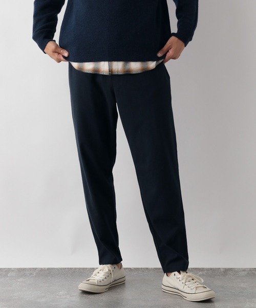 FOUND GOOD(ファウンドグッド)の「ウールライクイージーPT(その他パンツ・メンズ・グレー系8/ネイビー/グレー系・M/S/L/XL)」の1枚目の写真