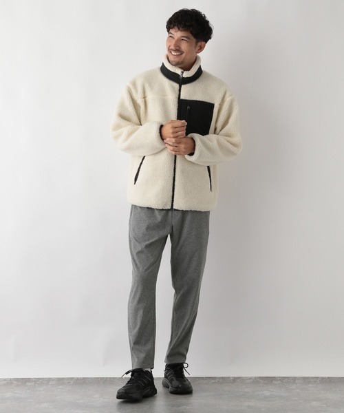 FOUND GOOD(ファウンドグッド)の「ウールライクイージーPT(その他パンツ・メンズ・グレー系8/ネイビー/グレー系・M/S/L/XL)」の9枚目の写真