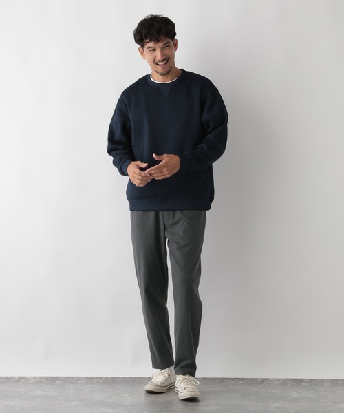 FOUND GOOD(ファウンドグッド)の「ウールライクイージーPT(その他パンツ・メンズ・グレー系8/ネイビー/グレー系・M/S/L/XL)」の14枚目の写真