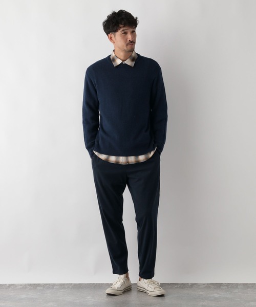 FOUND GOOD(ファウンドグッド)の「ウールライクイージーPT(その他パンツ・メンズ・グレー系8/ネイビー/グレー系・M/S/L/XL)」の17枚目の写真